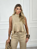 CONJUNTO GOLD LINHO
